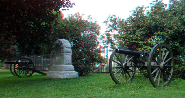 cannons in the cemetary