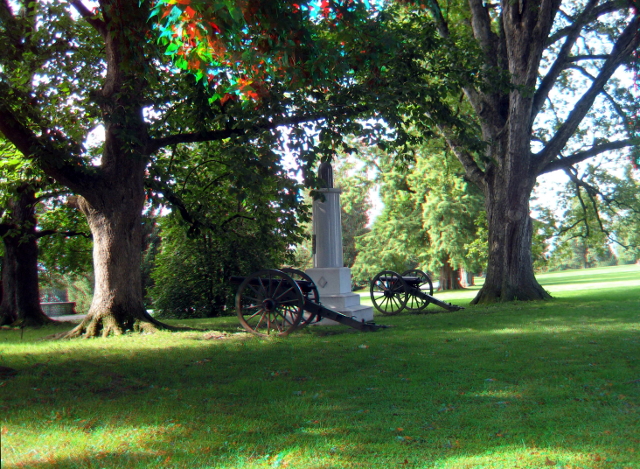 Another view of the monument